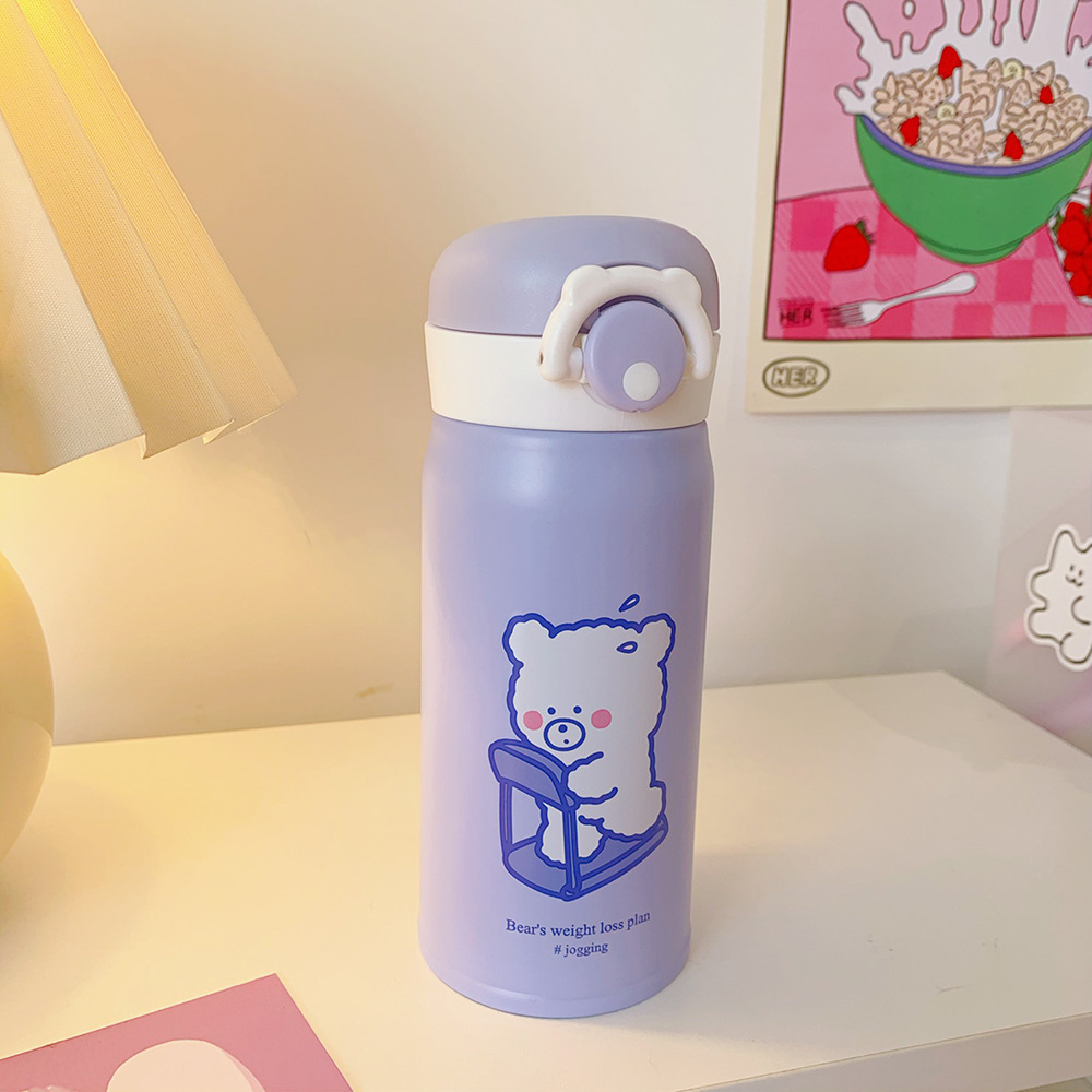 ♥Joy&Enjoy♥THERMOS Bình Nước Giữ Nhiệt Bằng Thép Không Gỉ 304 300ml