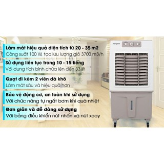 Quạt điều hoà Kangaroo KG50F62 hàng chính hãng bảo hành 12 tháng