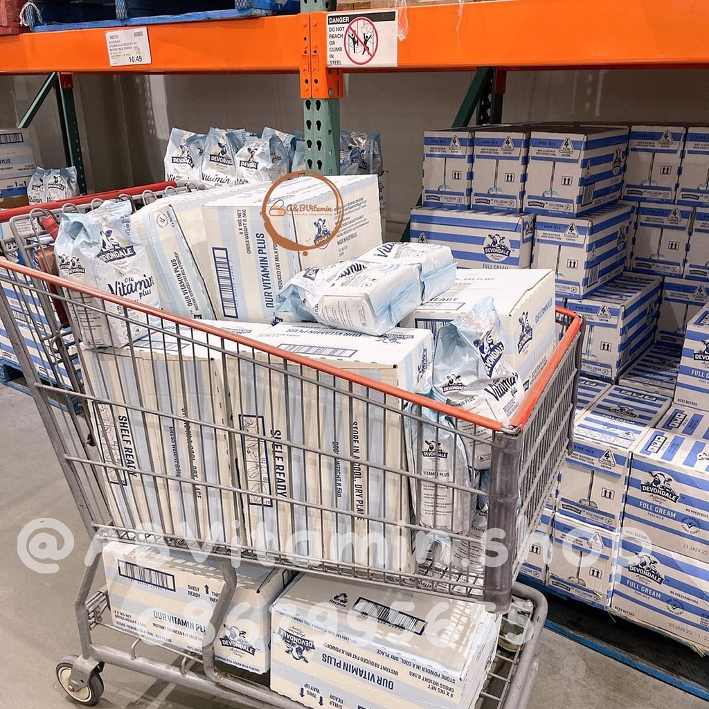 Sữa bột thơm ngon hãng DEVONDALE- ÚC 2 loại tăng chiều cao gói 1kg