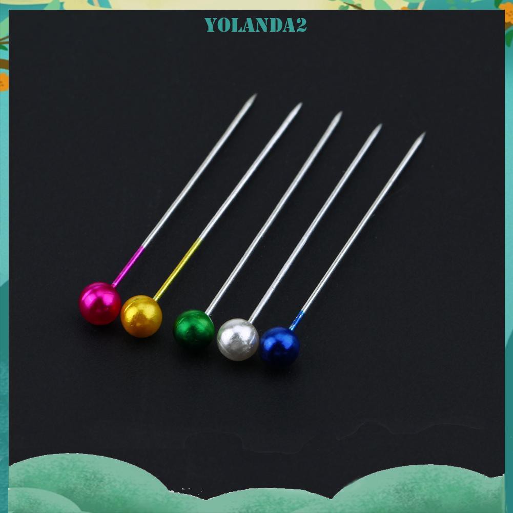 Set 100 Kim Ghim Đầu Tròn 1.57inch Bằng Thép Không Gỉ Chuyên Dụng Cho Thợ May