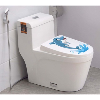 Decal cao cấp dán nắp bồn cầu