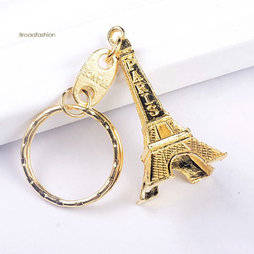 ✤YSKYL✤Metal Paris Eiffel Tower Pendant Keychain Keyring Keyfob Key Ring Xmas Gift
