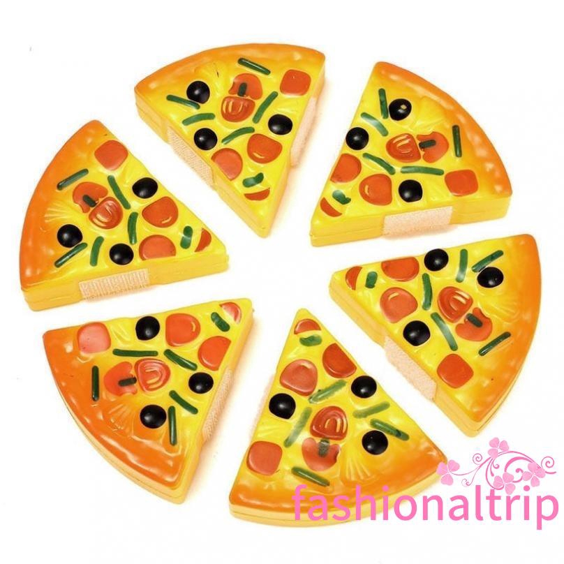 Đồ chơi cắt lát hình bánh pizza xinh xắn cho bé