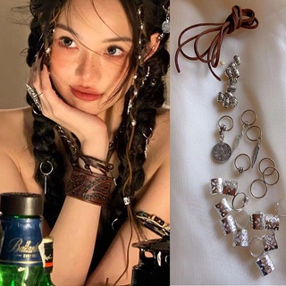 Charm phụ kiện tóc dreadlock tóc bện thừn