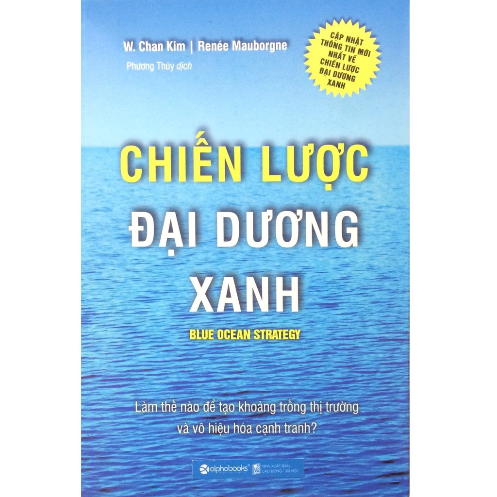 Sách Alpha books - Bìa Cứng - Chiến Lược Đại Dương Xanh