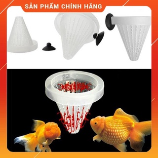 Rọ đựng thức ăn cho cá cảnh | Phễu đựng trùn chỉ, giun - Giỏ đựng thức ăn cho cá