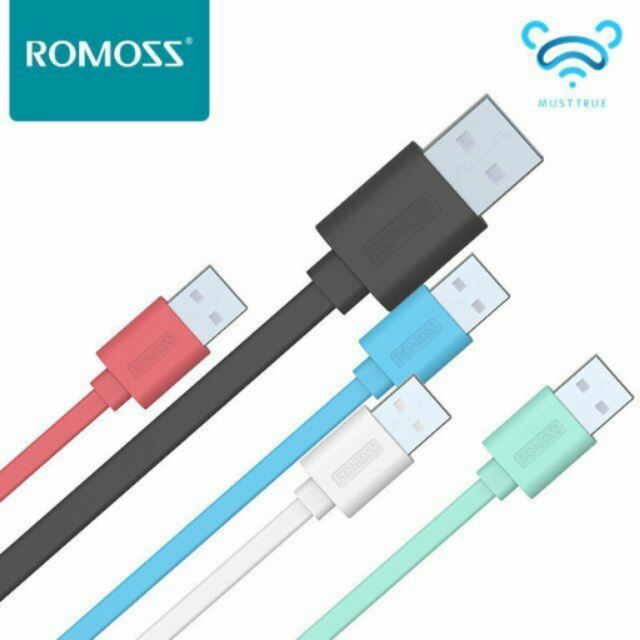 Cáp sạc romoss USB LIGHTNING 1m/3.28ft