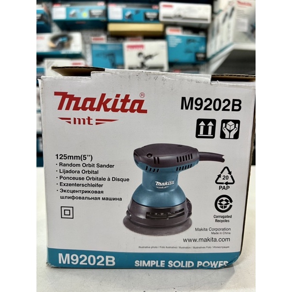 Máy chà nhám tròn Makita M9202B
