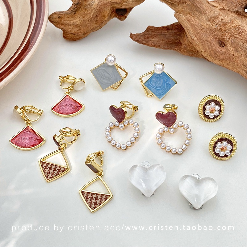 Bông Tai Đính Ngọc Trai Sang Trọng Thời Trang Mùa Hè Cho Nữ