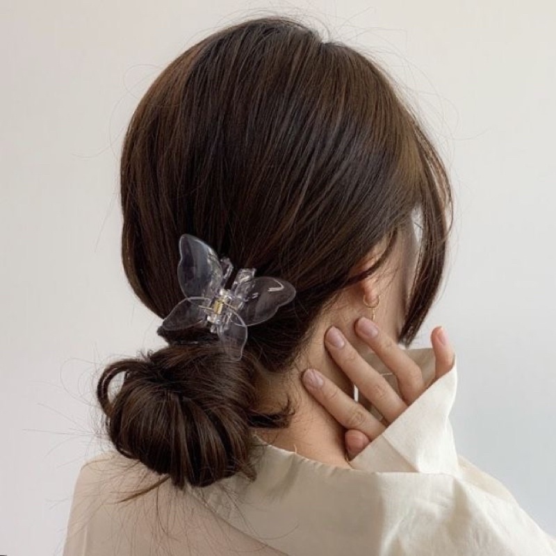 Kẹp tóc càng cua hình bướm nhỏ xinh phong cách Hàn Quốc, phụ kiện tóc nữ KT030 - Filira