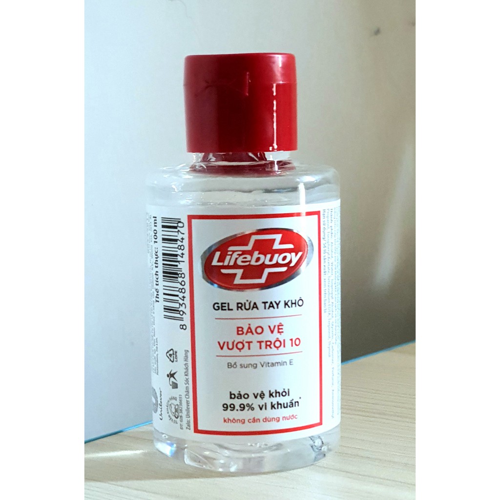 Gel rửa tay khô Lifebuoy số 1 Việt Nam - date 04/22