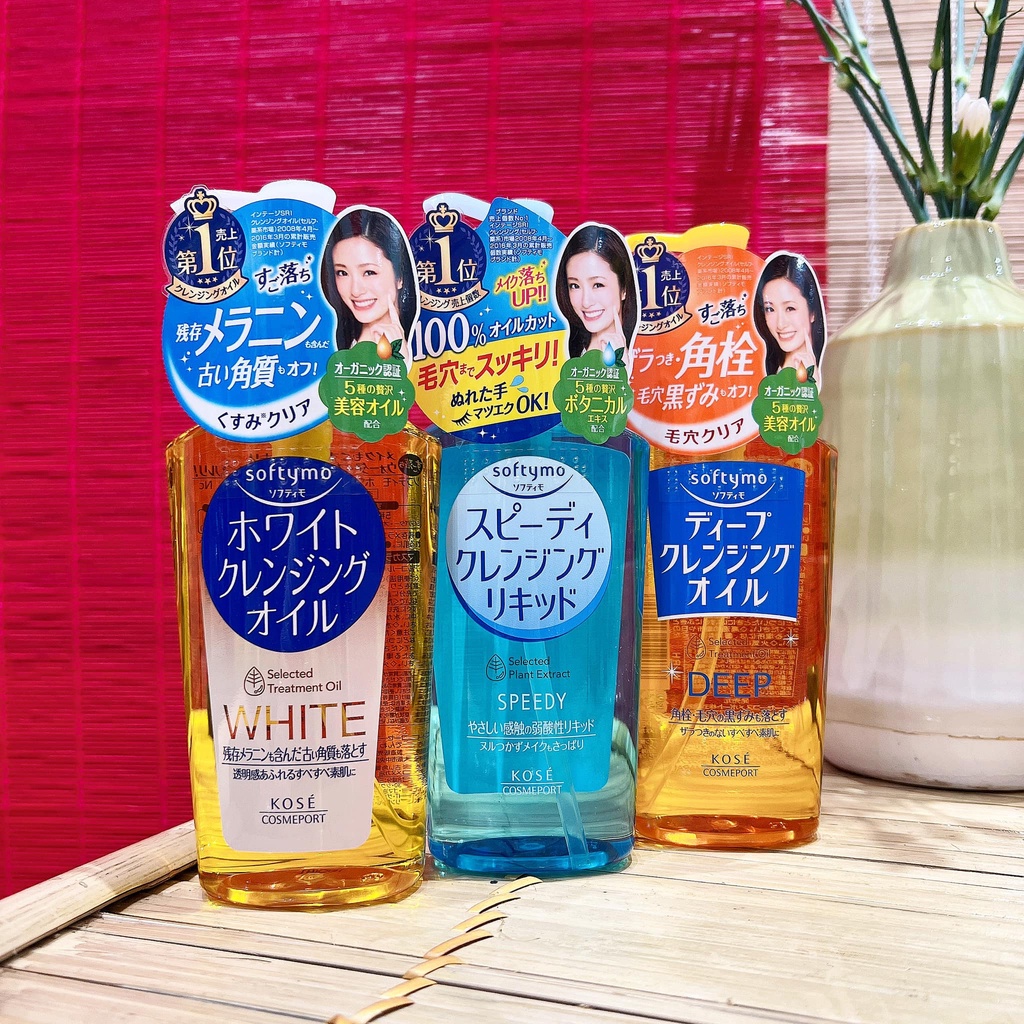 Dầu tẩy trang Kose Softymo Cleansing Nhật Bản 230ml