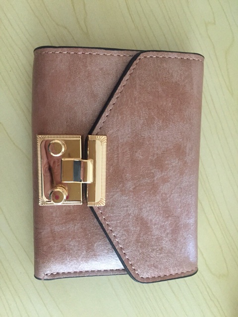 VN22H72 VÍ NỮ NGẮN BÓP TIỀN MINI VINTAGE NHÃ NHẶN PHỤ KIỆN THỜI TRANG VN22H72 | BigBuy360 - bigbuy360.vn