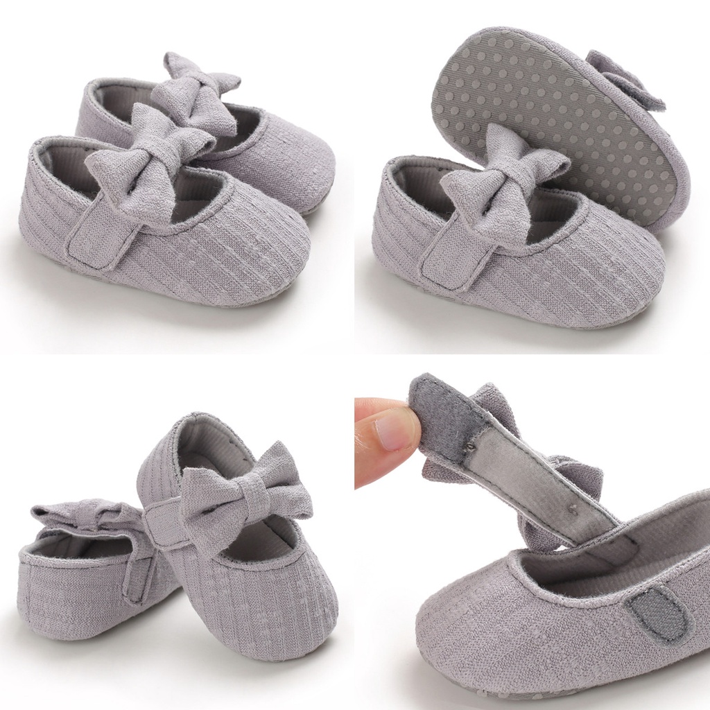 Giày TậP Đi BằNg Cotton MềM MạI Cho Bé GáI