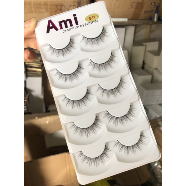 Lông Mi Giả Cao Cấp Ami Premium G11 5 Cặp
