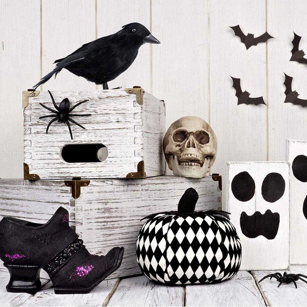 Zaijie 24 Đạo Cụ Trang Trí Halloween Mới