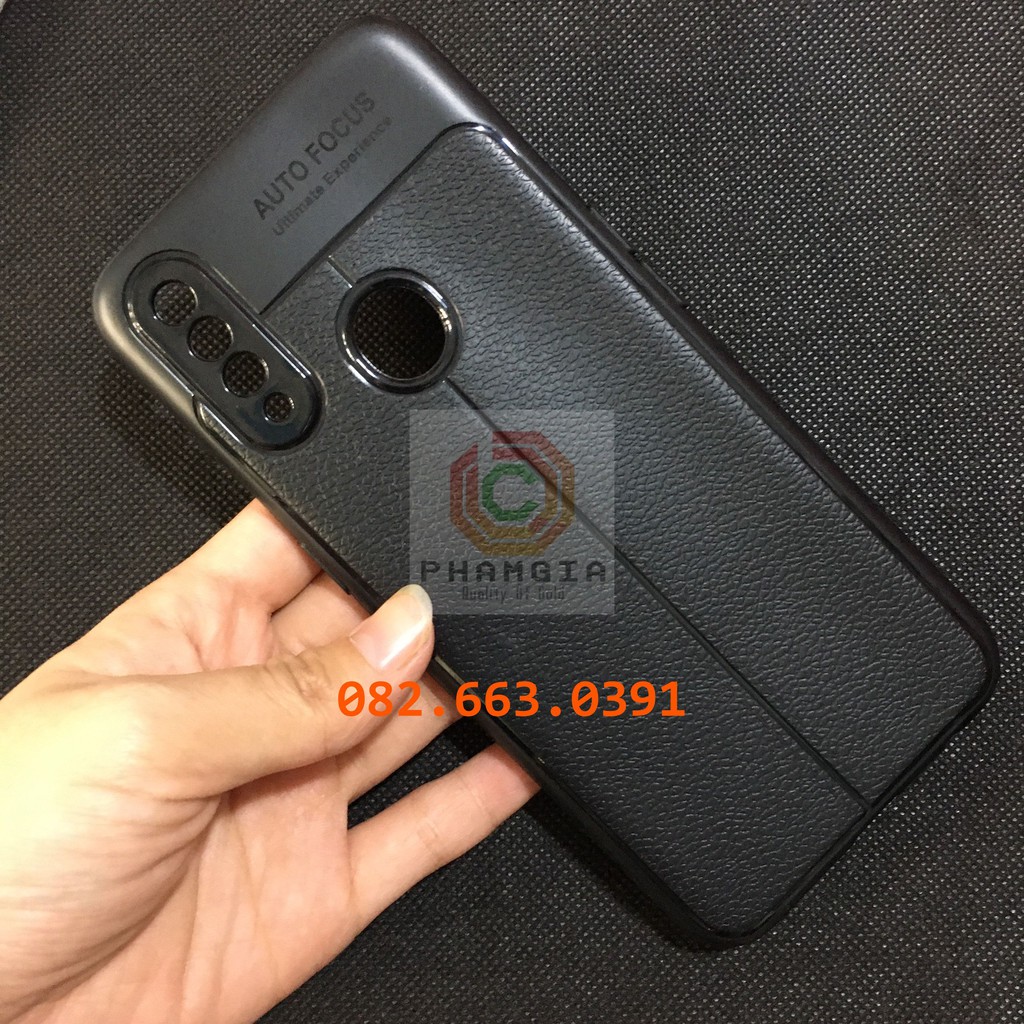 Ốp lưng Oppo A31 dẻo đen có viền bảo vệ camera siêu dẻo siêu bền