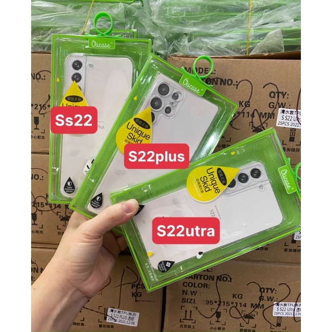 Ốp Vu Case Trong suốt Đủ mã Samsung S24/ S24 +/ S24 Ultra