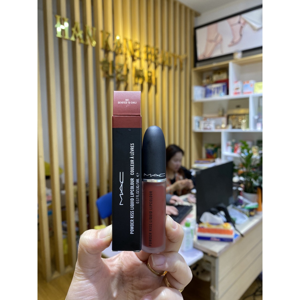 Son Kem Lì MAC Powder Kiss Liquid Lipcolour màu 991 + 998 + 989 +982