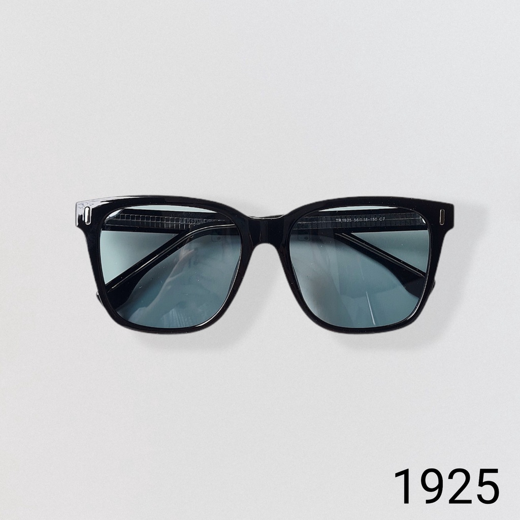 Kính mát nam nữ LILYEYEWEAR mắt kính vuông chống UV400 chất liệu nhựa cứng cáp dễ đeo 1925