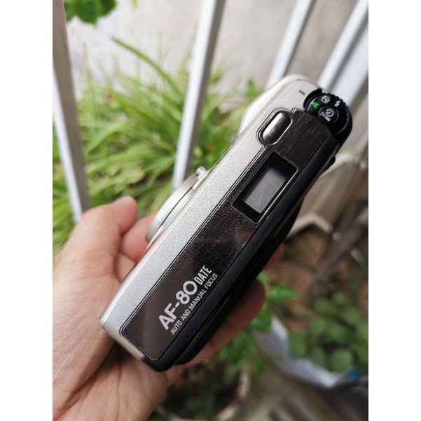 Máy ảnh chụp phim  35mm Ricoh AF-80 gọn chụp đẹp 2 chế độ AF/MF