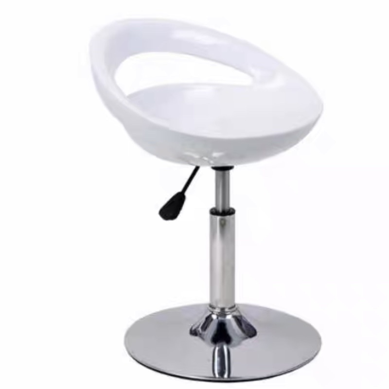 Ghế Ngồi Live Xoay 360 Độ, Ghế Trang Điểm Nhựa Khuyết Chỉnh Độ Cao 30-50cm Và Xoay 360 Độ