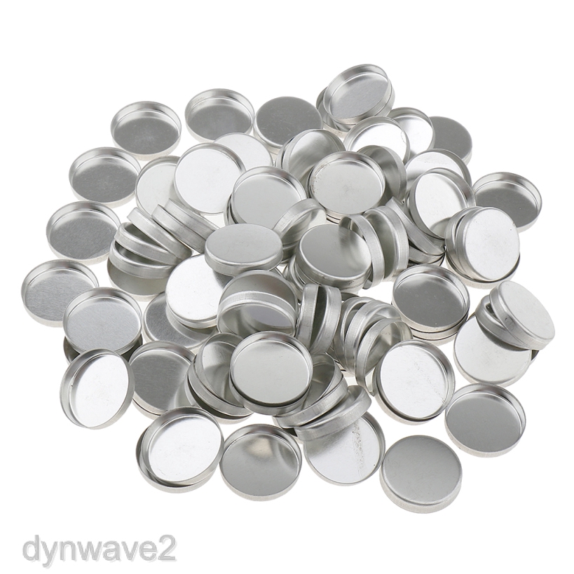 Set 2 / 100 Hộp Rỗng Từ Tính Đựng Phấn Mắt / Phấn Má Hồng Đa Năng