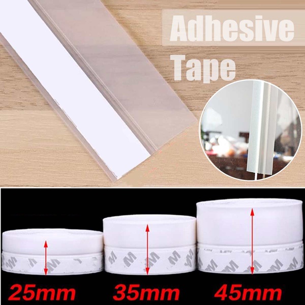 Cuộn băng dán viền cửa kính 5m/1m cách âm chống gió tiện dụng