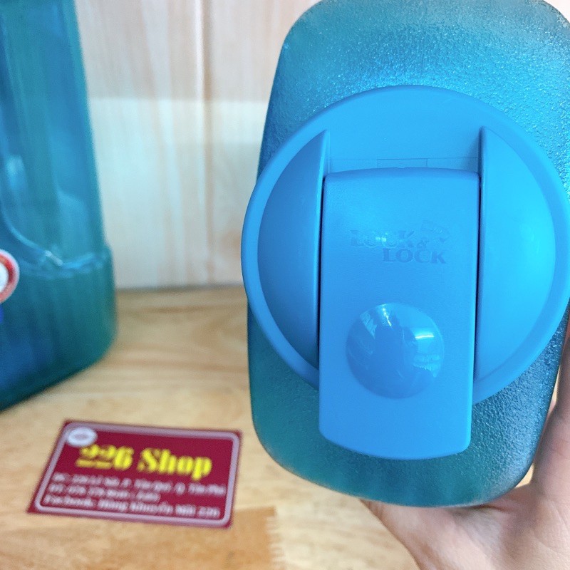 Bình Nước nhựa Lock&lock 2,1 lít.Giao màu ngẫu nhiên