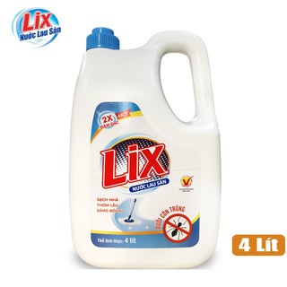 Nước Lau sàn LIX Đuổi Côn Trùng Chai 4L - LDS16
