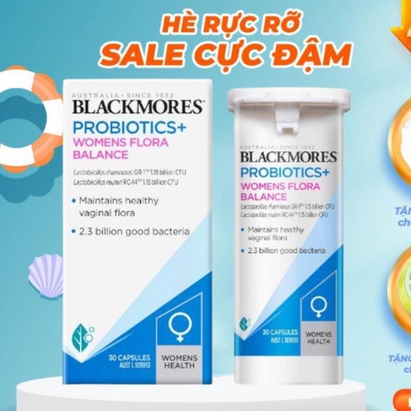 Viên uống phục hồi vệ sinh âm đạo probiotics womens flora balance blackmores Úc 30viên Healthy Care