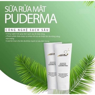SỮA RỬA MẶT PUDERMA ADVANCED REFRESHING CLEANSING FOAM (MỸ PHẨM HÀN QUỐC NHẬP KHẨU CHÍNH NGẠCH)