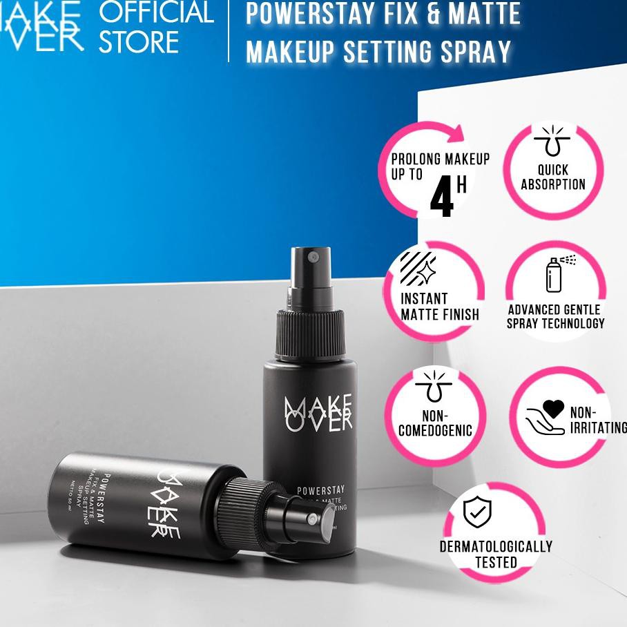 ⅍ Xịt Cố Định Lớp Trang Điểm 50ml Tiện Dụng Chất Lượng Cao ☁