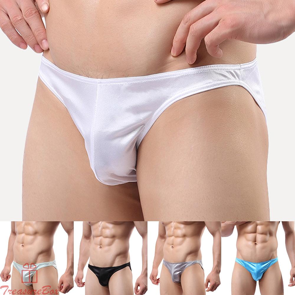 Men Underwear G-string Low Waist L~2XL Mens Nylon Pouch Sexy Size L-2XL Soft