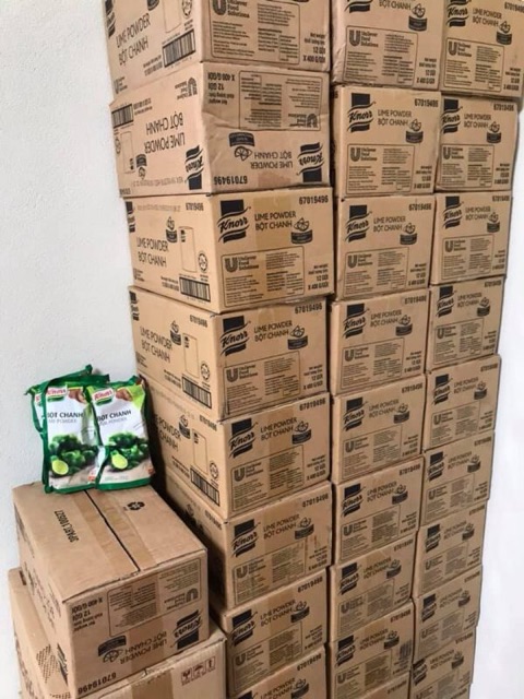 Combo thùng 12 gói bột chanh Knorr Lime Powder 400g