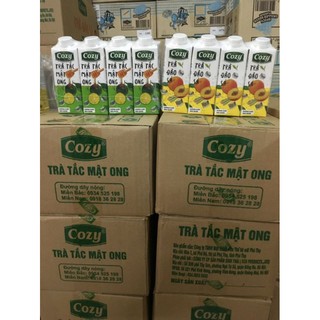 Trà Cozy đào sả 225ml