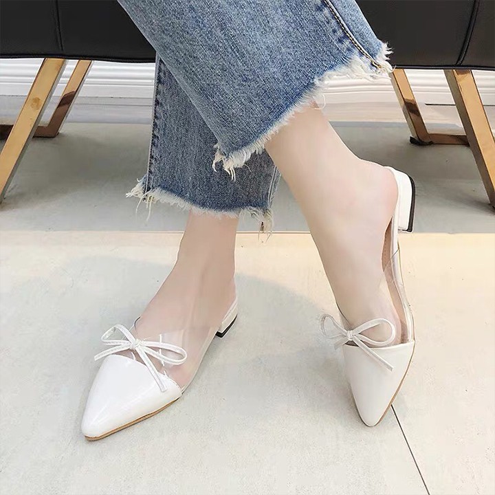 [Free ship từ 50k] Dép sục tim nơ hot nhất 2019 | BigBuy360 - bigbuy360.vn