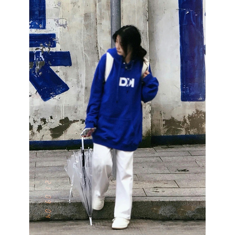 Áo khoác hoodie tay dài oversize phong cách Hàn Quốc mới 2021 | BigBuy360 - bigbuy360.vn