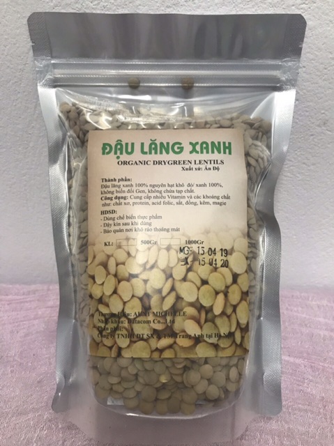 500g đậu lăng xanh hữu cơ | BigBuy360 - bigbuy360.vn