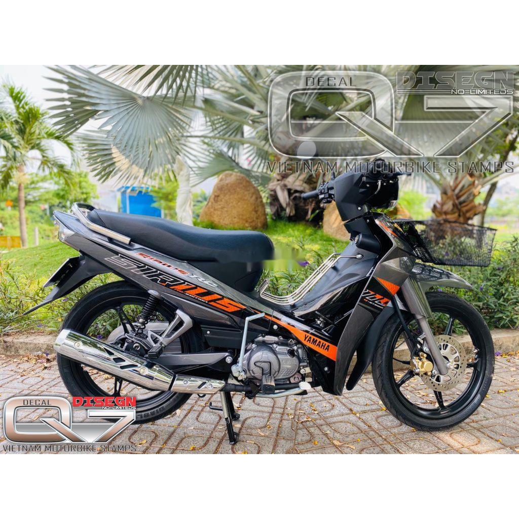 Tem Rời Sirius 110 RC 2018 CAM BẠC