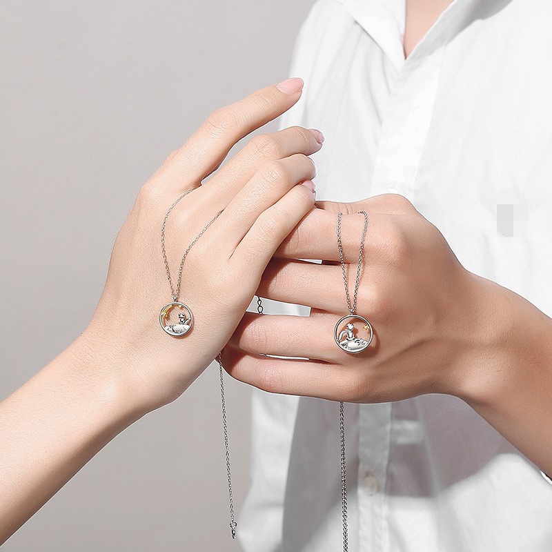 (HOT Sale) Vòng cổ HìNh CáO Dễ Thương Cho CặP Đôi