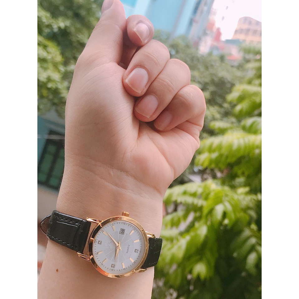 Đồng hồ nữ OG dây da cao cấp chạy lịch ngày | BigBuy360 - bigbuy360.vn
