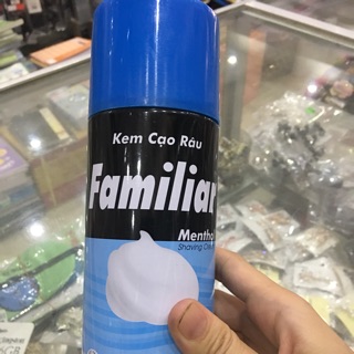 Thông tin Kem cạo râu Familiar chai 300g
