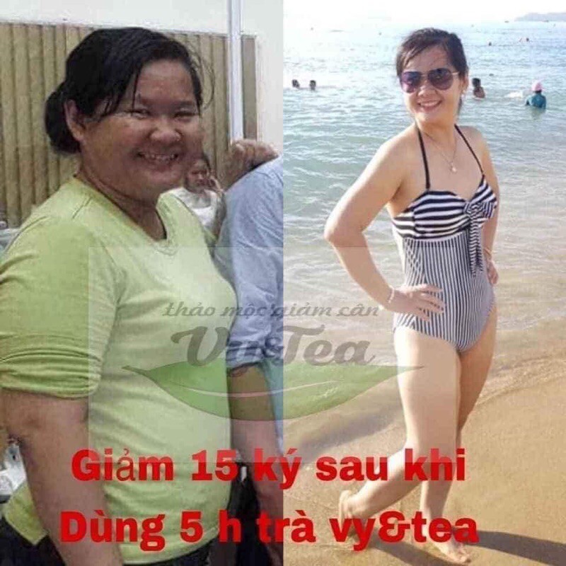 Trà Giảm Cân () Vy_Tea () chính hãng( combo 5 hộp)