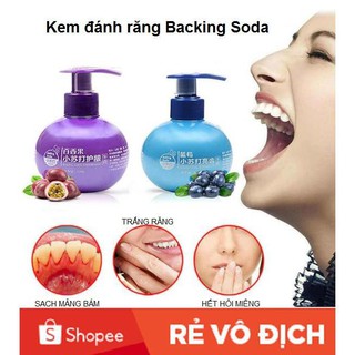 kem đánh răng baking soda siêu trắng răng