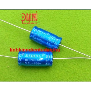 2 tụ Jiedeng 3.3uf 100v cho loa treble