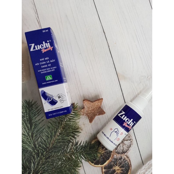 Xịt khử mùi hôi chân và giày ZuChi Family