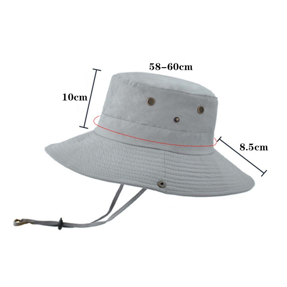 Mũ Bucket Vành Lớn Màu Xanh Quân Đội Cho Nam Và Nữ