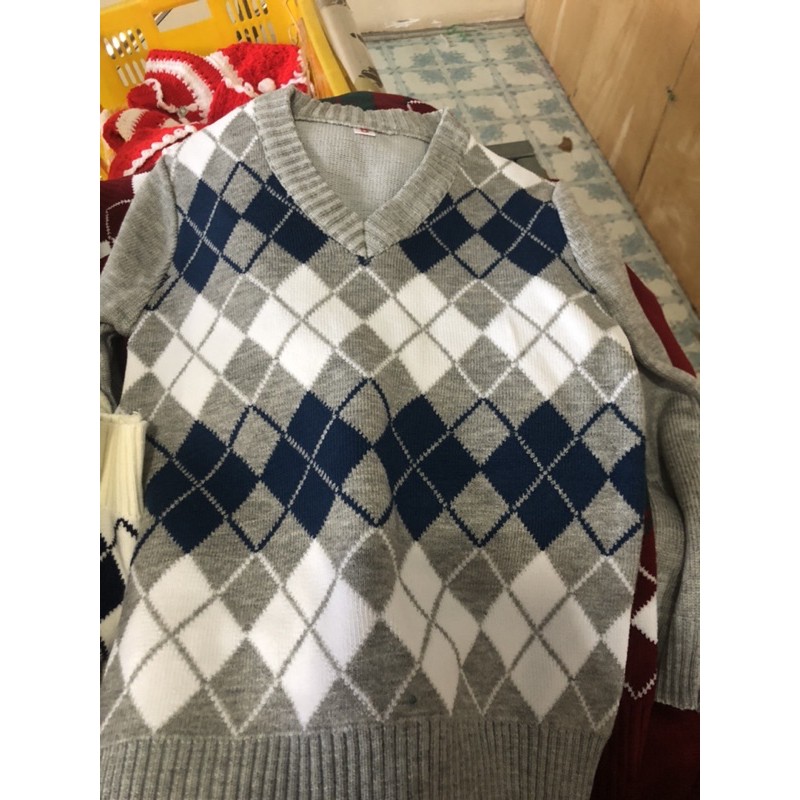 Áo len sát nách bé trai size 15-45kg