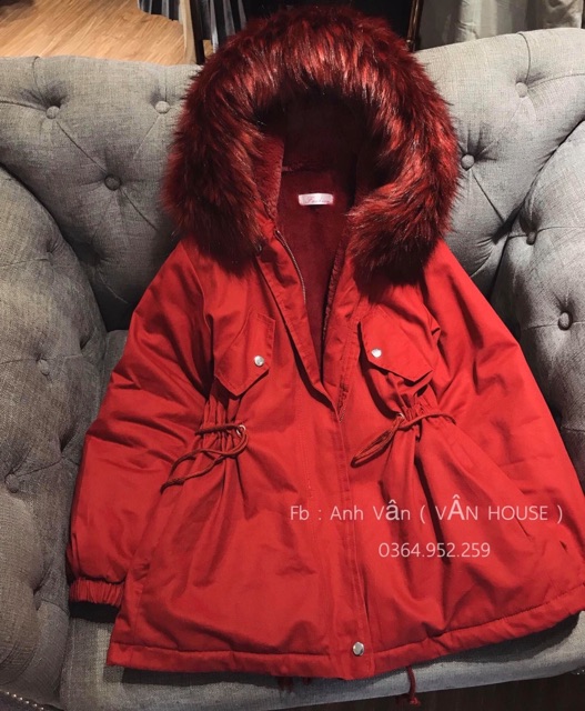 Áo parka lót phao